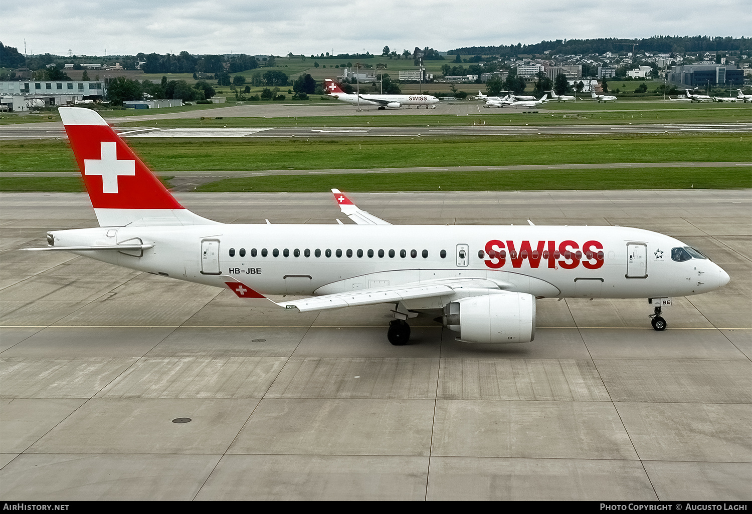 Aircraft Photo of HB-JBE | Bombardier CSeries CS100 (BD-500-1A10) | Swiss International Air Lines | AirHistory.net #718958