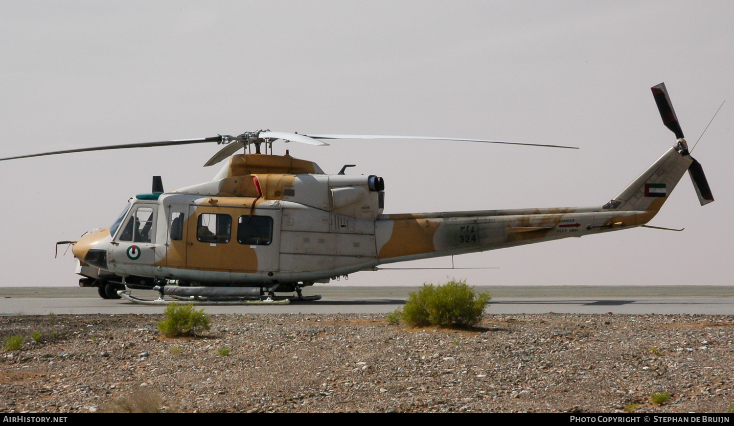 Aircraft Photo of 324 | Agusta AB-412SP | United Arab Emirates - Air Force | AirHistory.net #718971
