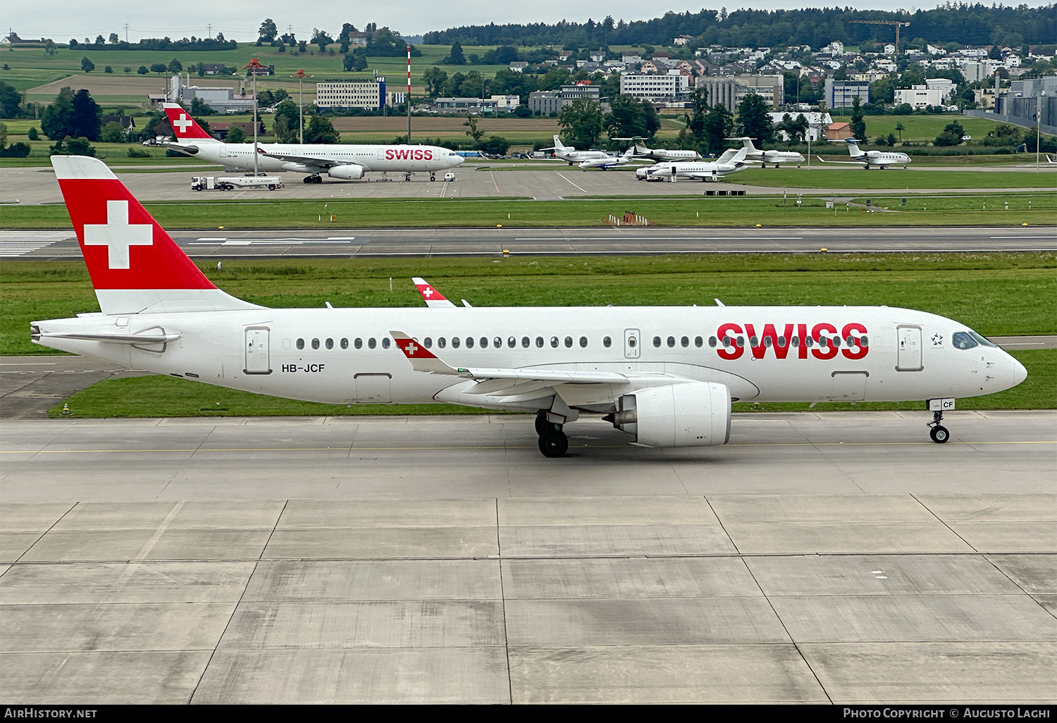 Aircraft Photo of HB-JCF | Bombardier CSeries CS300 (BD-500-1A11) | Swiss International Air Lines | AirHistory.net #718991