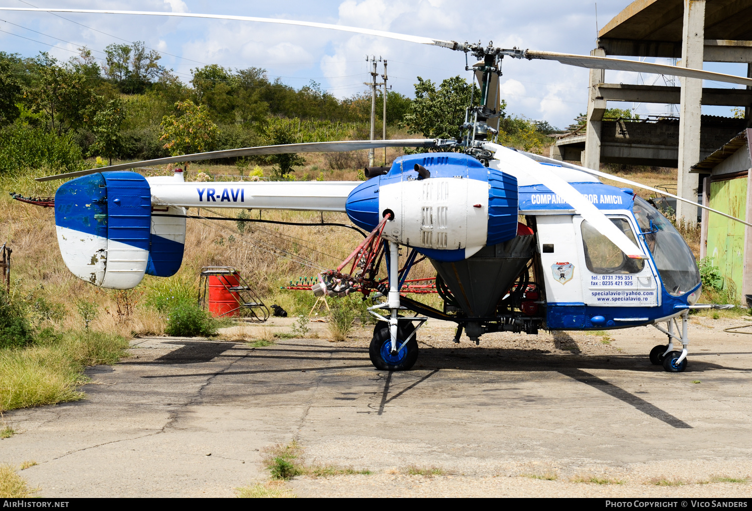Aircraft Photo of YR-AVI | Kamov Ka-26 | Compania De Zbor Amicii | AirHistory.net #719032