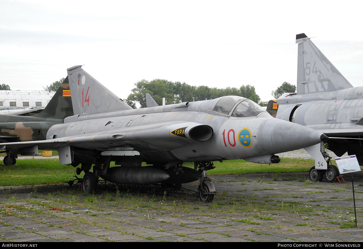 Aircraft Photo of 35520 | Saab J35J Draken | Sweden - Air Force | AirHistory.net #719046