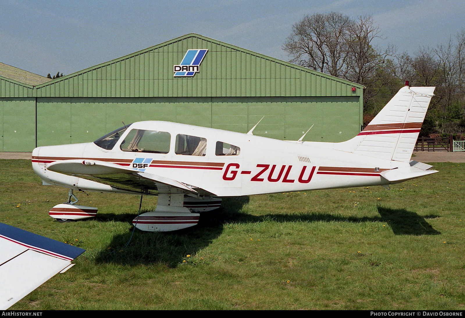 Aircraft Photo of G-ZULU | Piper PA-28-161 Cherokee Warrior II | DSF - Denham School of Flying | AirHistory.net #719071
