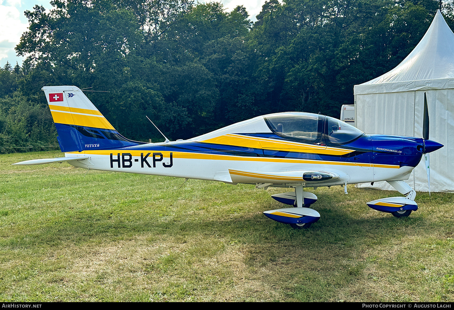 Aircraft Photo of HB-KPJ | Tecnam P-Mentor | Flugschule Basel | AirHistory.net #719110