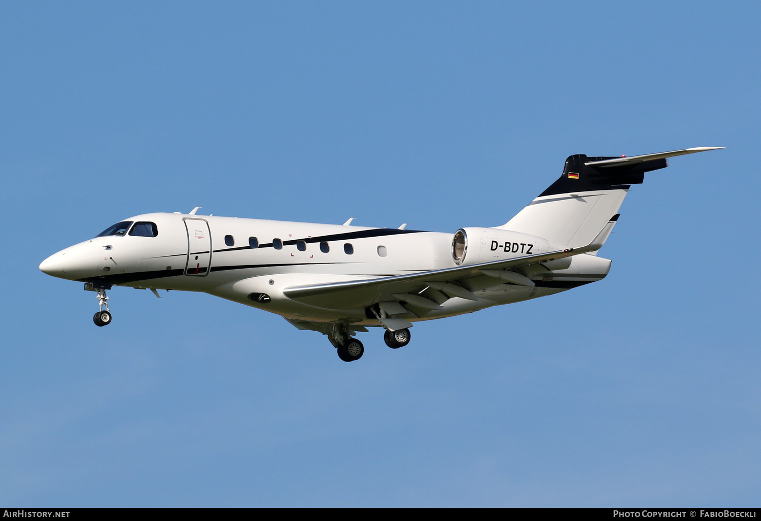 Aircraft Photo of D-BDTZ | Embraer EMB-550 Legacy 500 | AirHistory.net #719115