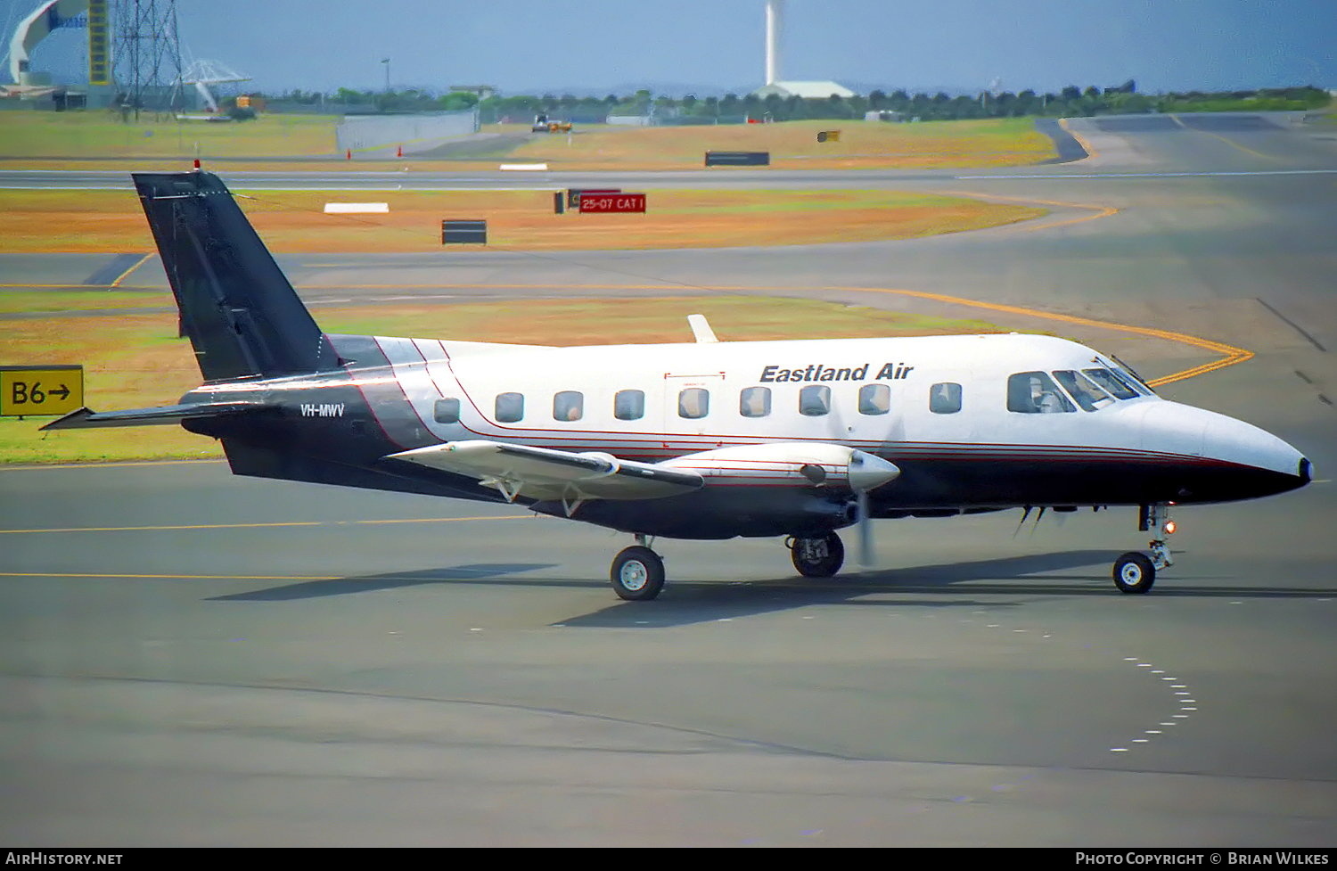 Aircraft Photo of VH-MWV | Embraer EMB-110P2 Bandeirante | Eastland Air | AirHistory.net #719127