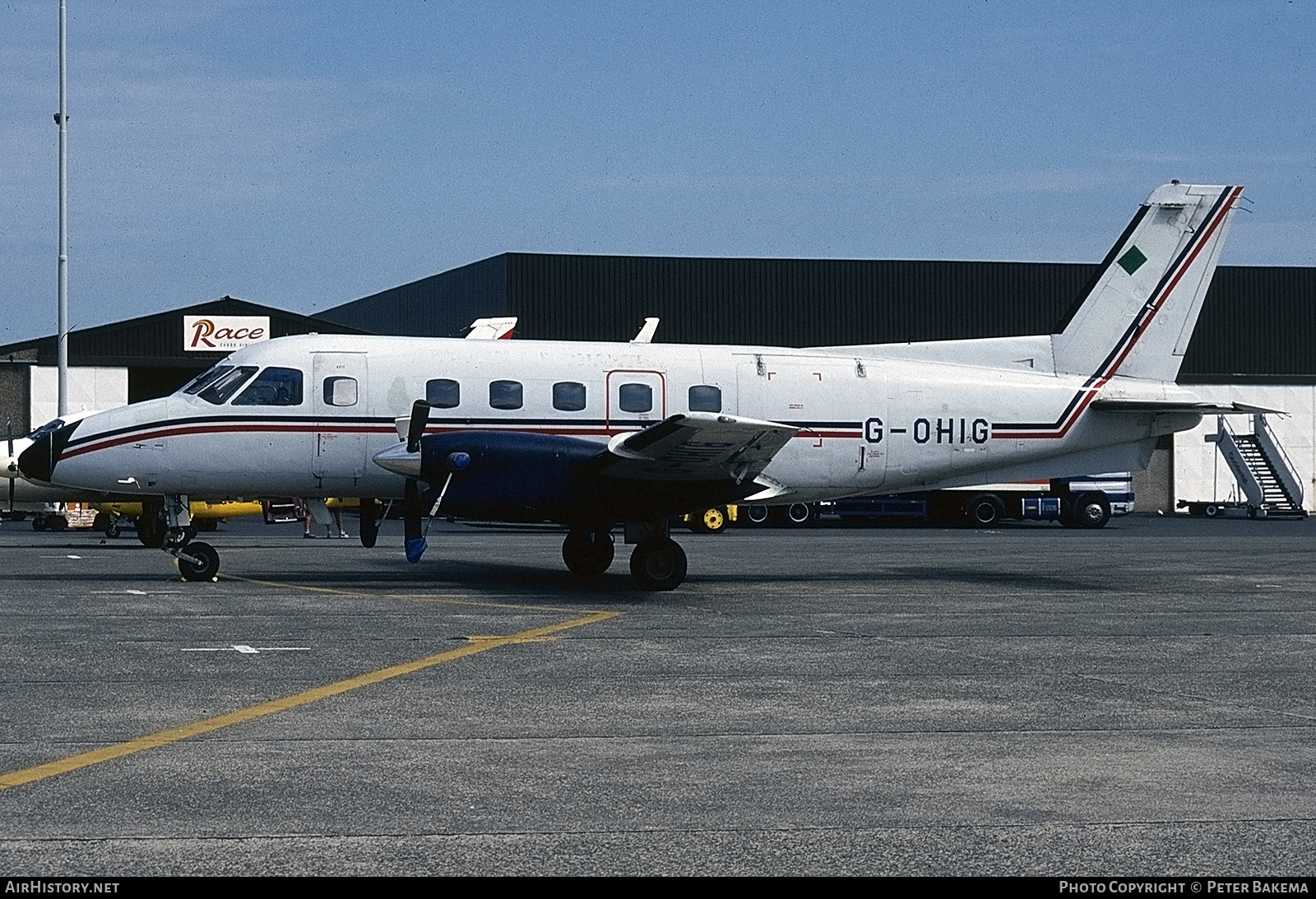 Aircraft Photo of G-OHIG | Embraer EMB-110P1 Bandeirante | AirHistory.net #719147