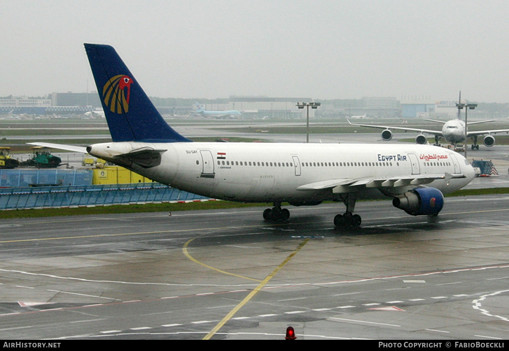 Aircraft Photo of SU-GAY | Airbus A300B4-622R | EgyptAir | AirHistory.net #719153