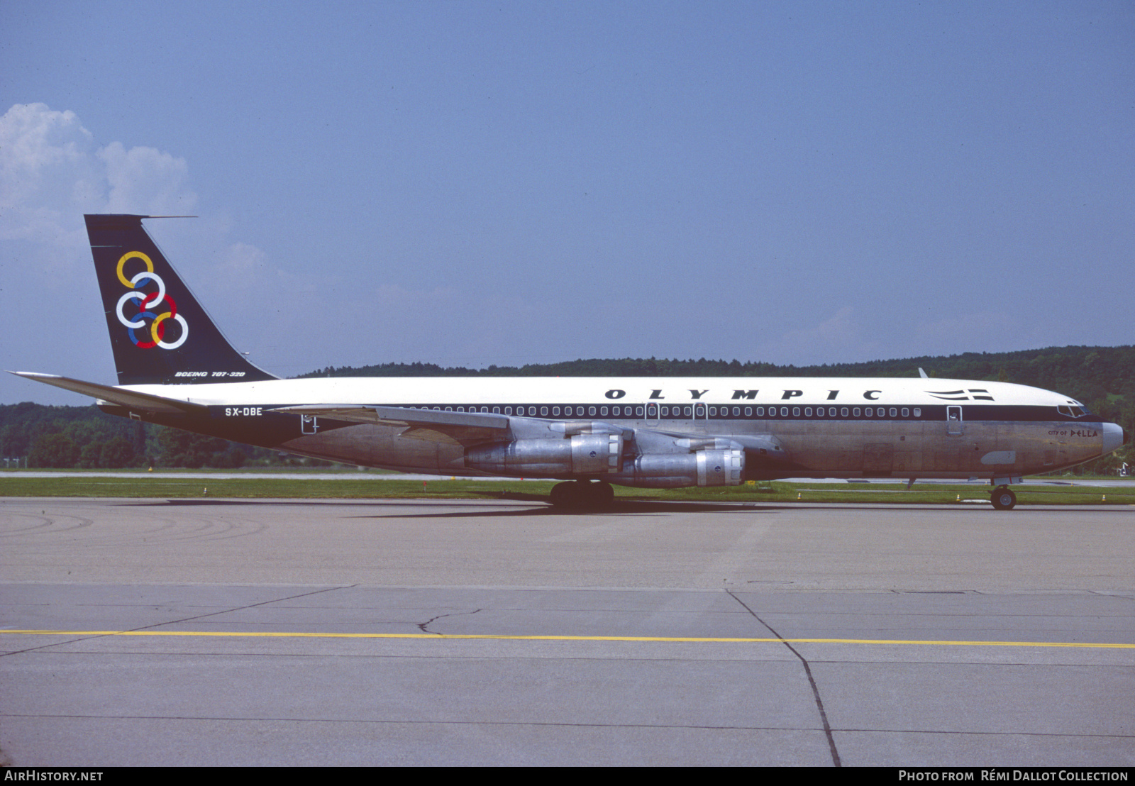 Aircraft Photo of SX-DBE | Boeing 707-384B | Olympic | AirHistory.net #719181