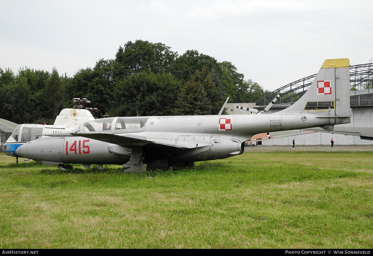 Aircraft Photo of 1415 | PZL-Mielec TS-11 Iskra bis DF | Poland - Air Force | AirHistory.net #719184