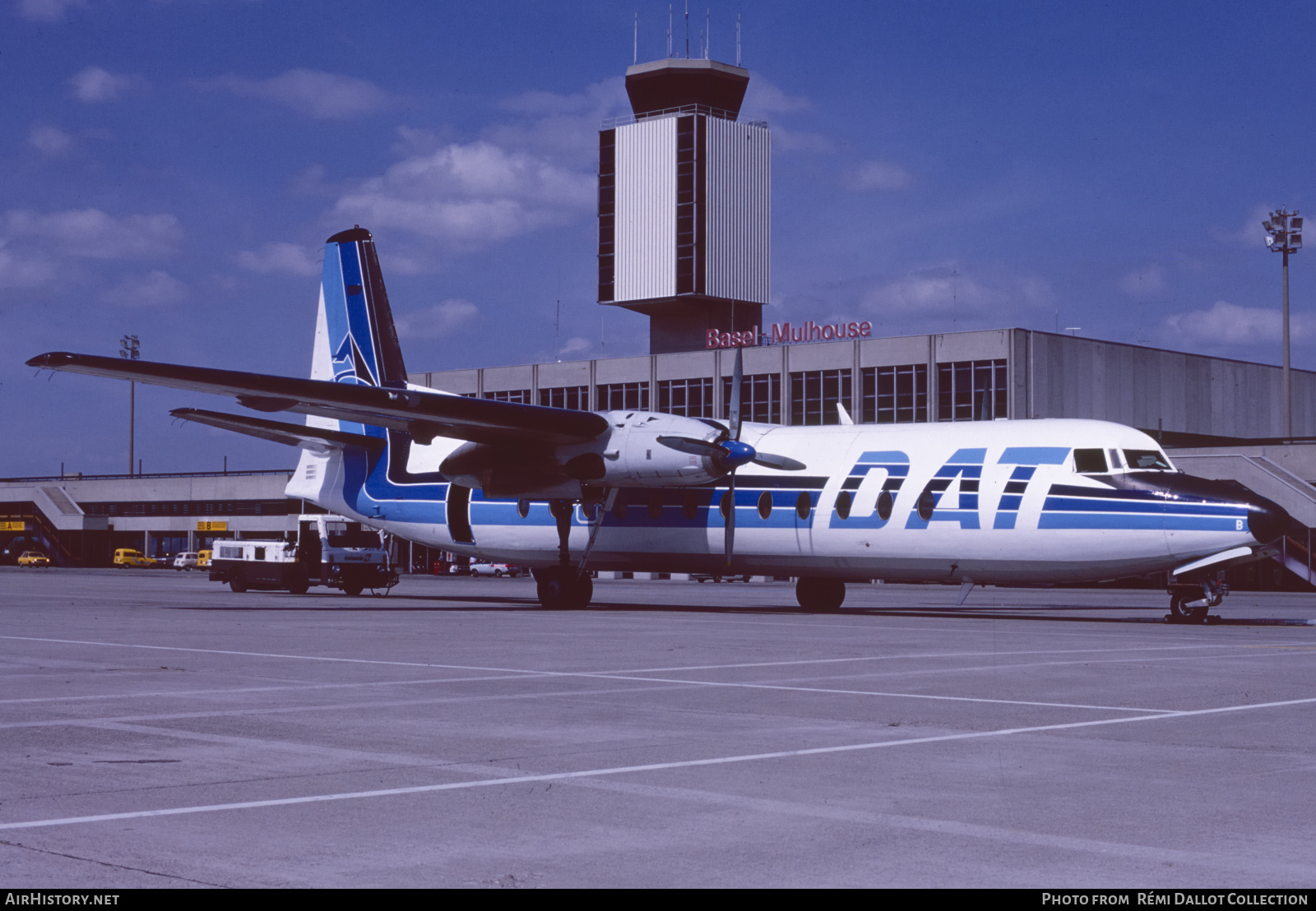 Aircraft Photo of OO-DTB | Fairchild Hiller FH-227B | Delta Air Transport - DAT | AirHistory.net #719193