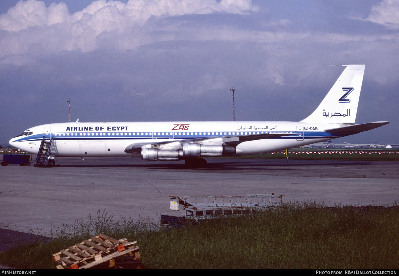 Aircraft Photo of SU-DAB | Boeing 707-328C | ZAS Airline of Egypt | AirHistory.net #719210