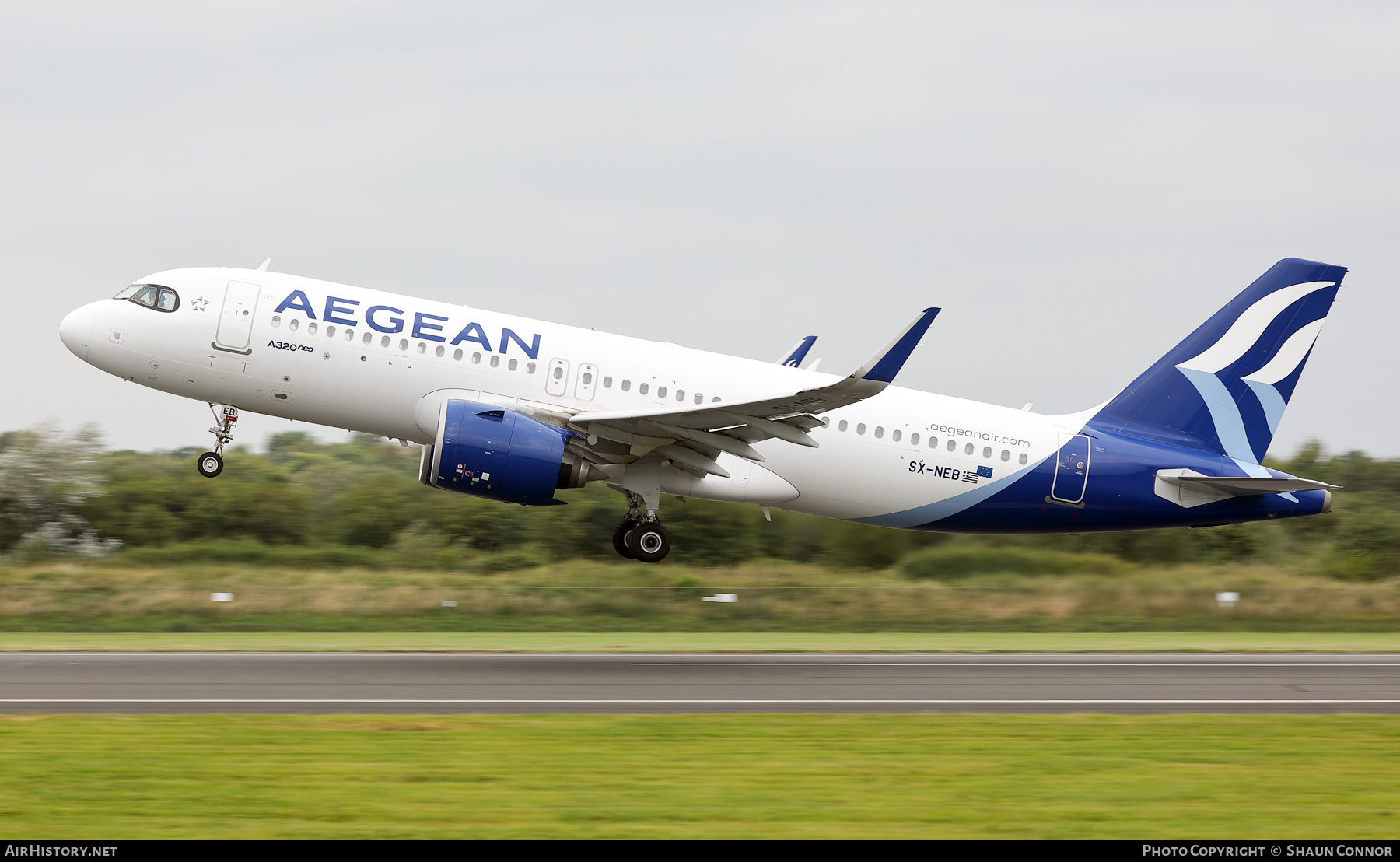 Aircraft Photo of SX-NEB | Airbus A320-271N | Aegean Airlines | AirHistory.net #719220