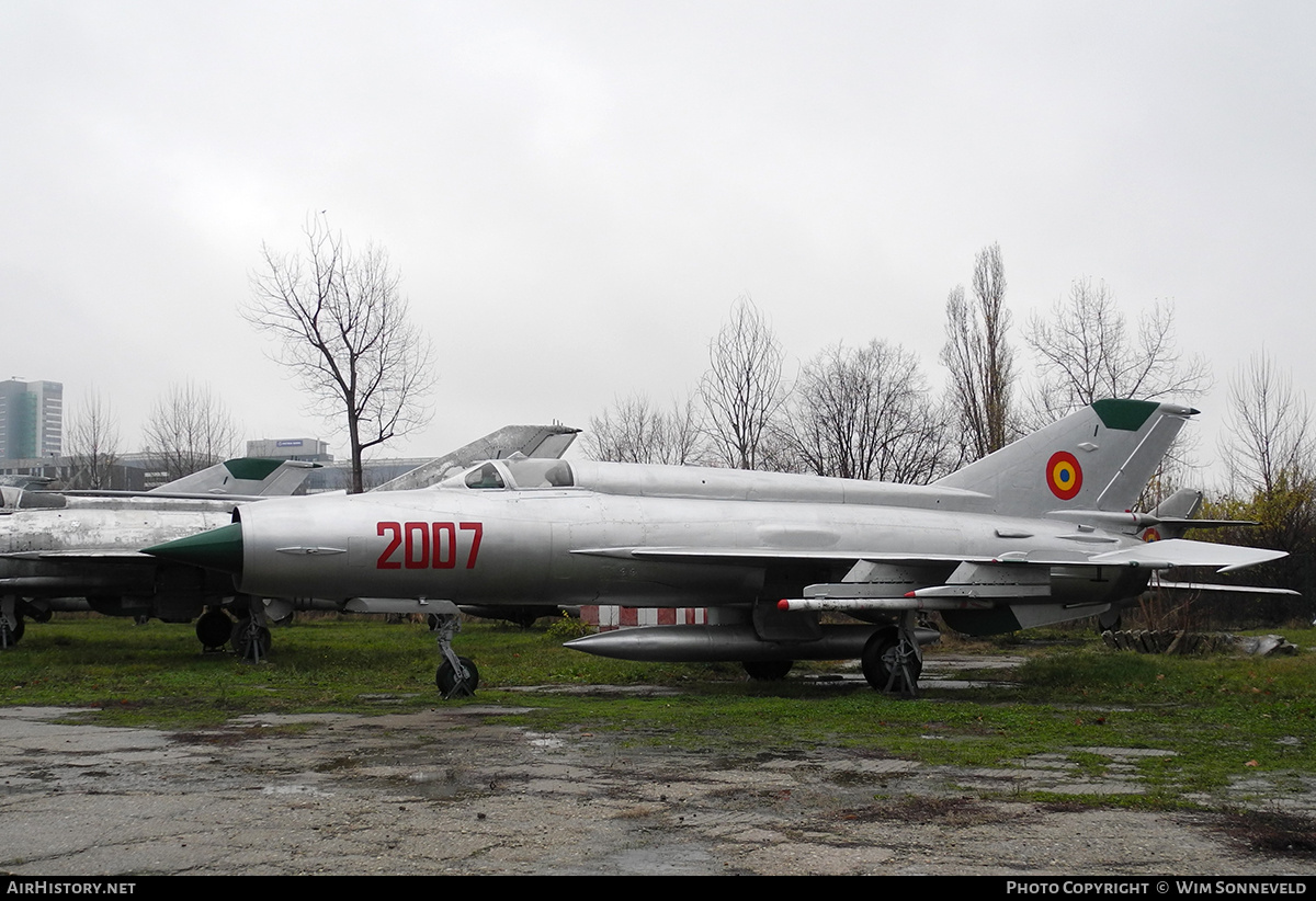 Aircraft Photo of 2007 | Mikoyan-Gurevich MiG-21R | Romania - Air Force | AirHistory.net #719224