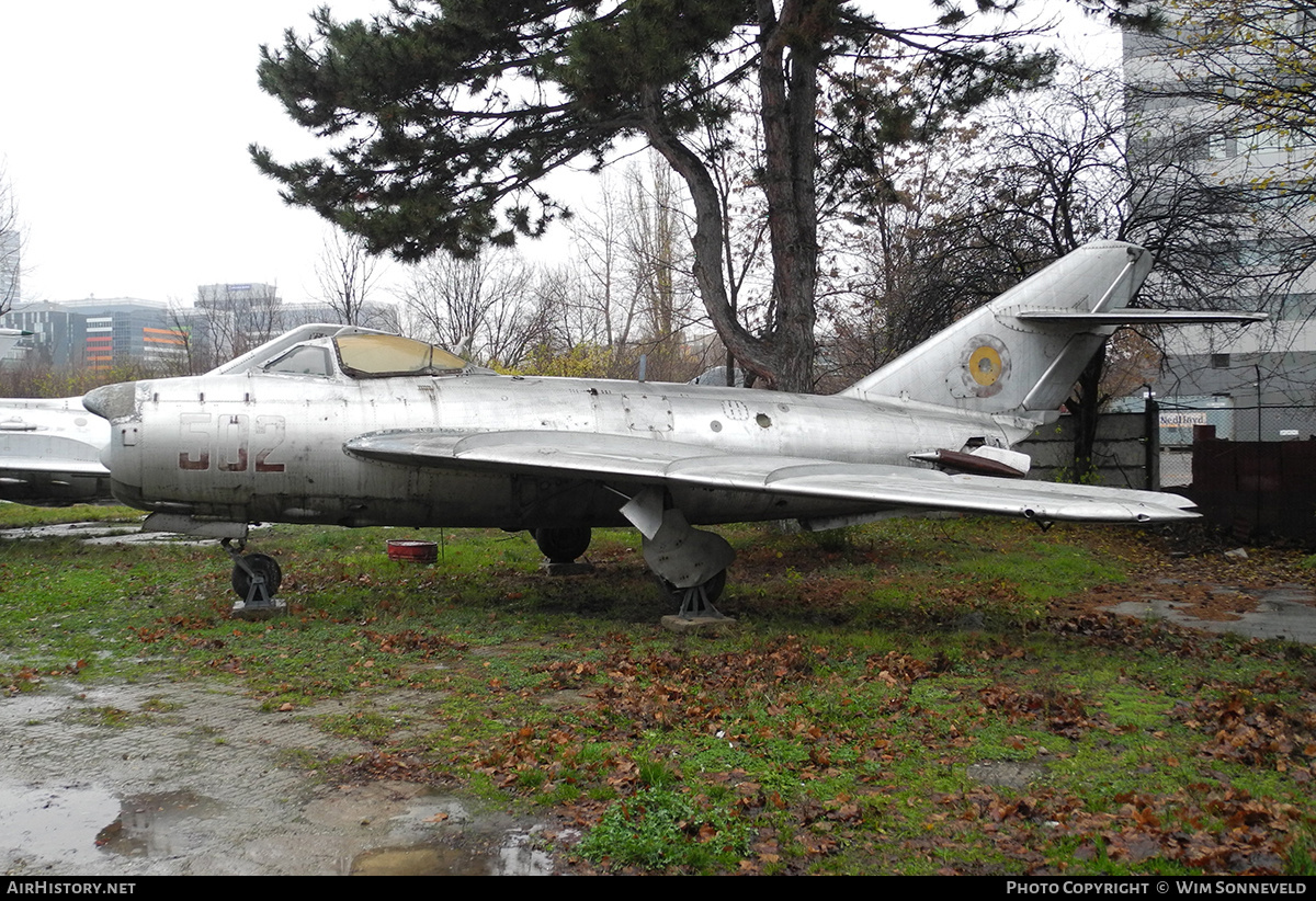 Aircraft Photo of 502 | Mikoyan-Gurevich MiG-17PF | Romania - Air Force | AirHistory.net #719232