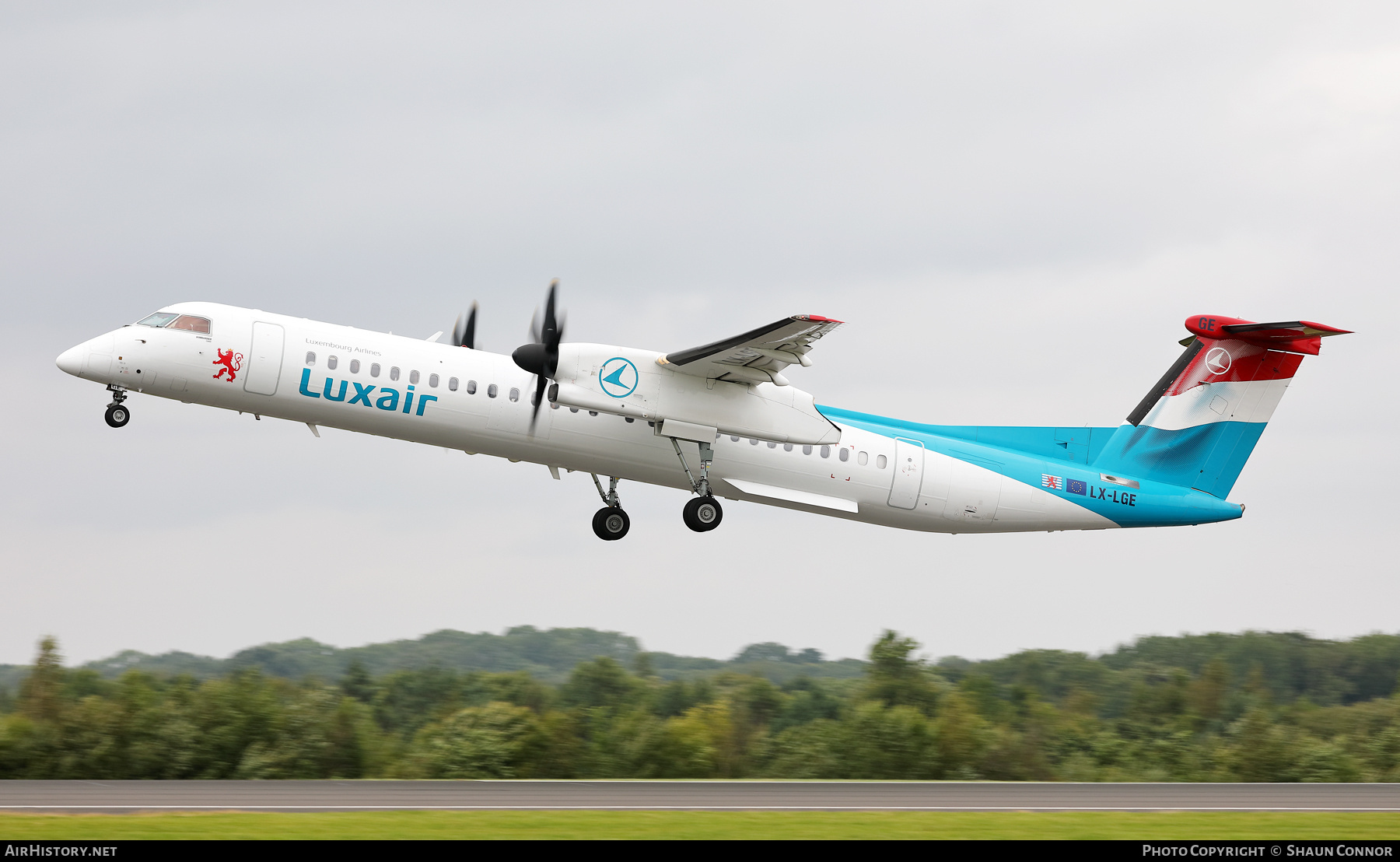 Aircraft Photo of LX-LGE | Bombardier DHC-8-402 Dash 8 | Luxair | AirHistory.net #719233