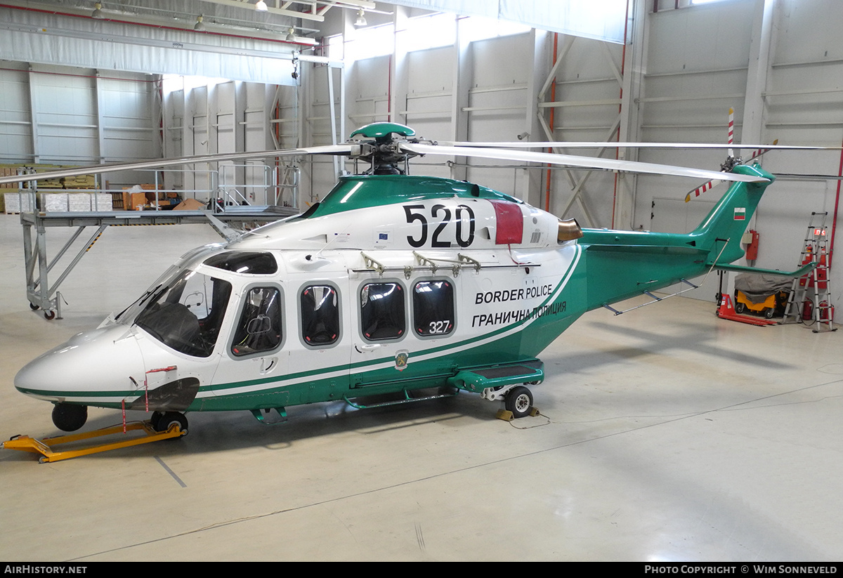 Aircraft Photo of 520 | AgustaWestland AW-139 | Bulgaria - Border Police | AirHistory.net #719240