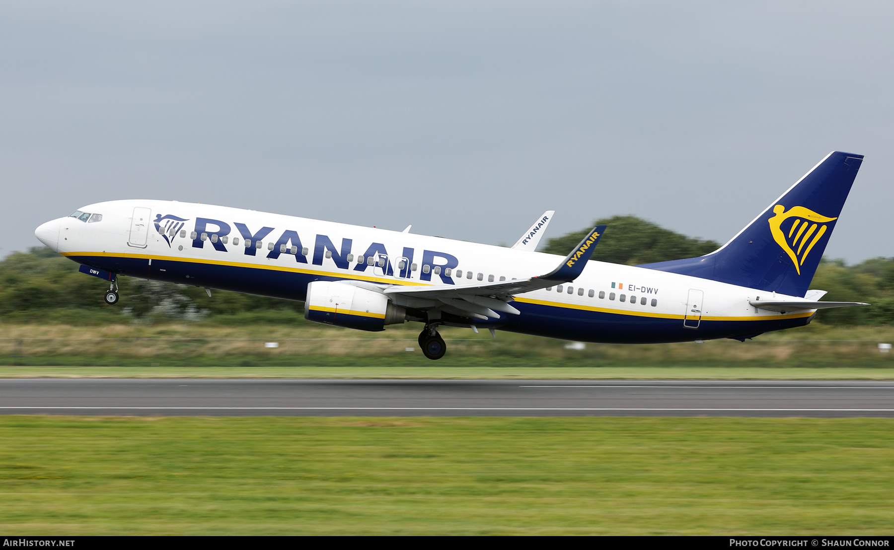 Aircraft Photo of EI-DWV | Boeing 737-8AS | Ryanair | AirHistory.net #719248