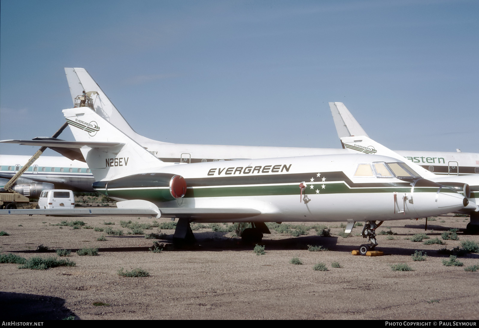 Aircraft Photo of N26EV | Dassault Falcon 20D(C) | Evergreen International Airlines | AirHistory.net #719276