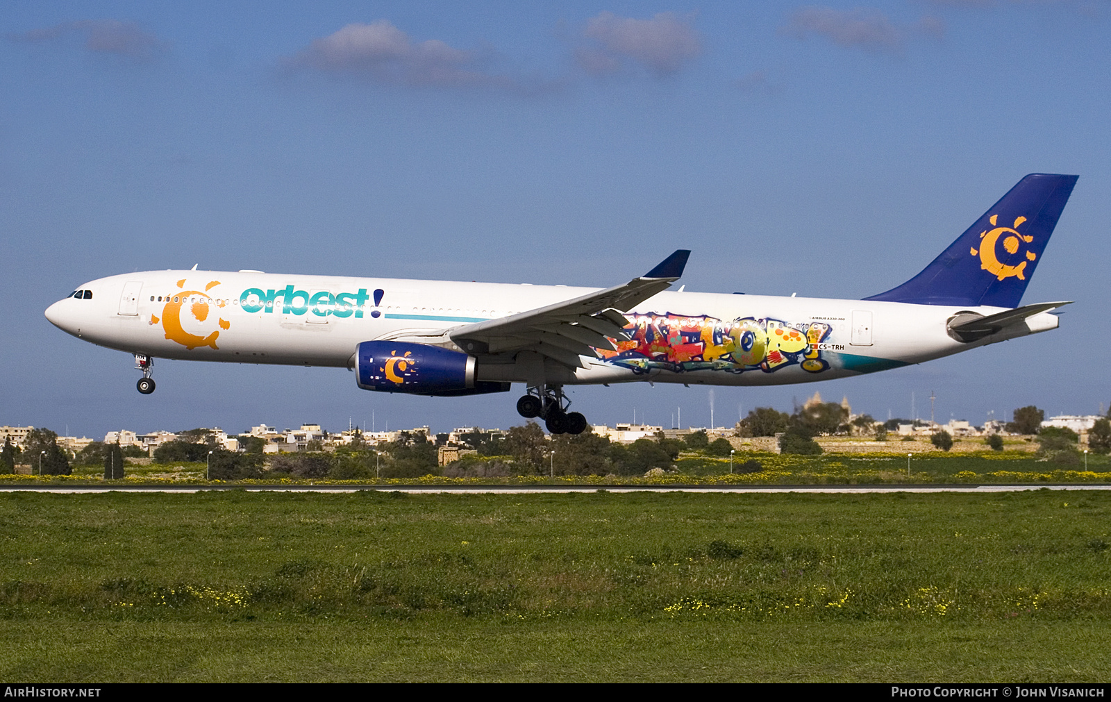 Aircraft Photo of CS-TRH | Airbus A330-343 | Orbest | AirHistory.net #719289