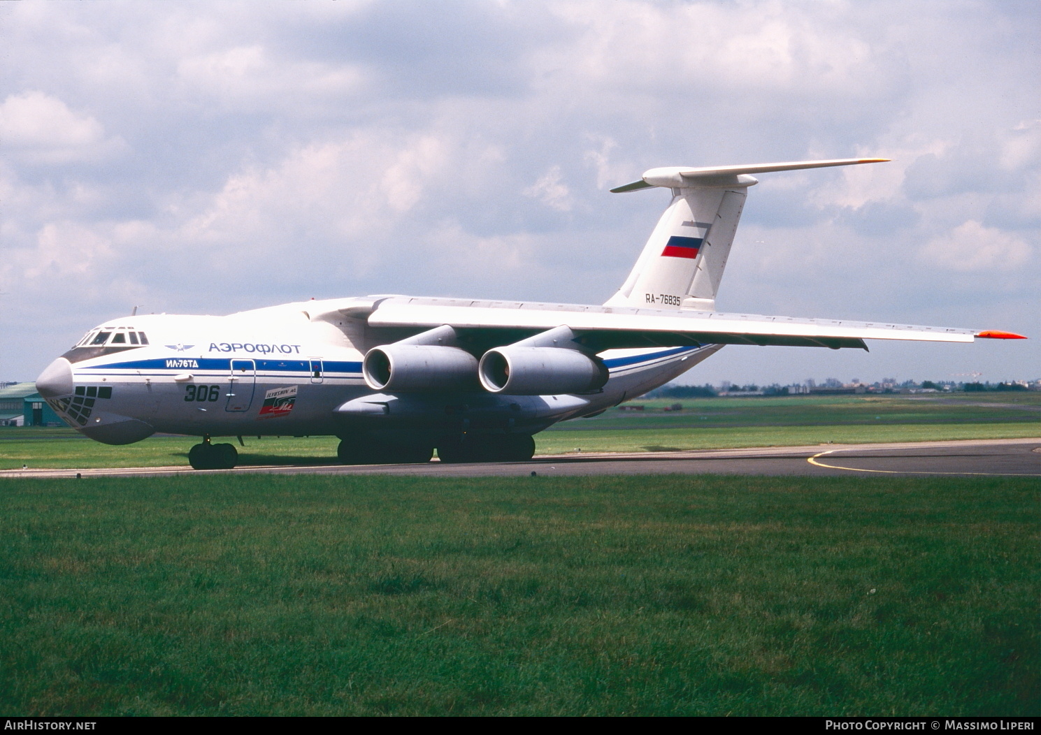 Aircraft Photo of RA-76835 | Ilyushin Il-76TD | Aeroflot | AirHistory.net #719290