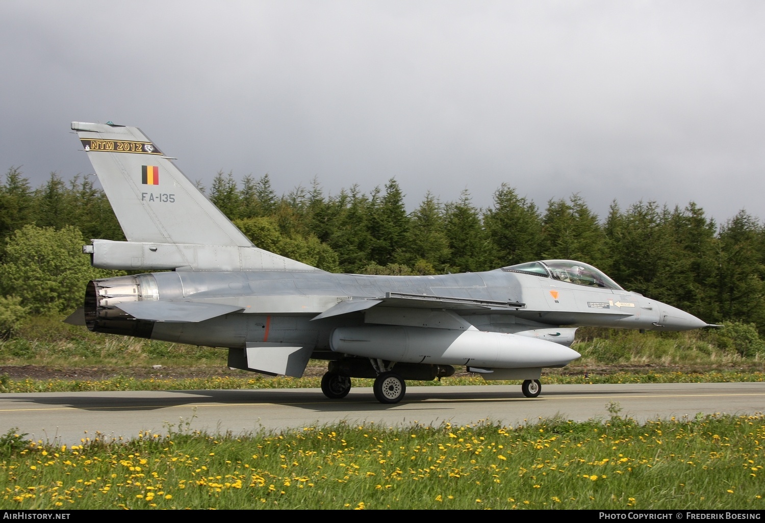 Aircraft Photo of FA-135 | General Dynamics F-16AM Fighting Falcon | Belgium - Air Force | AirHistory.net #719304