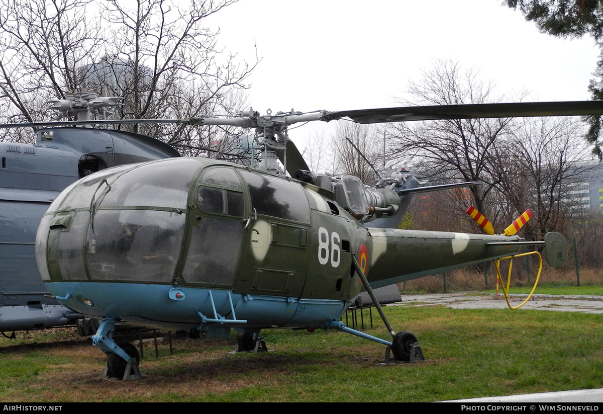 Aircraft Photo of 86 | IAR IAR-316B Alouette III | Romania - Air Force | AirHistory.net #719326