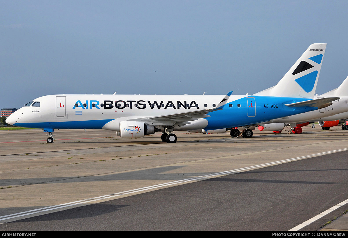 Aircraft Photo of A2-ABE | Embraer 175STD (ERJ-170-200STD) | Air Botswana | AirHistory.net #719348