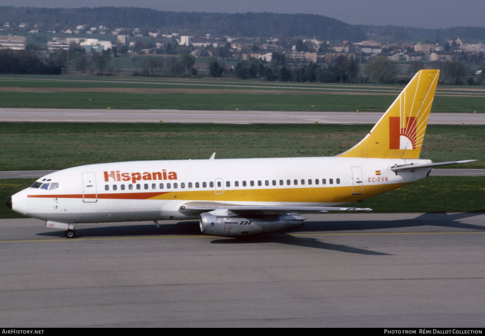 Aircraft Photo of EC-DVN | Boeing 737-2K2/Adv | Hispania Líneas Aéreas | AirHistory.net #719382