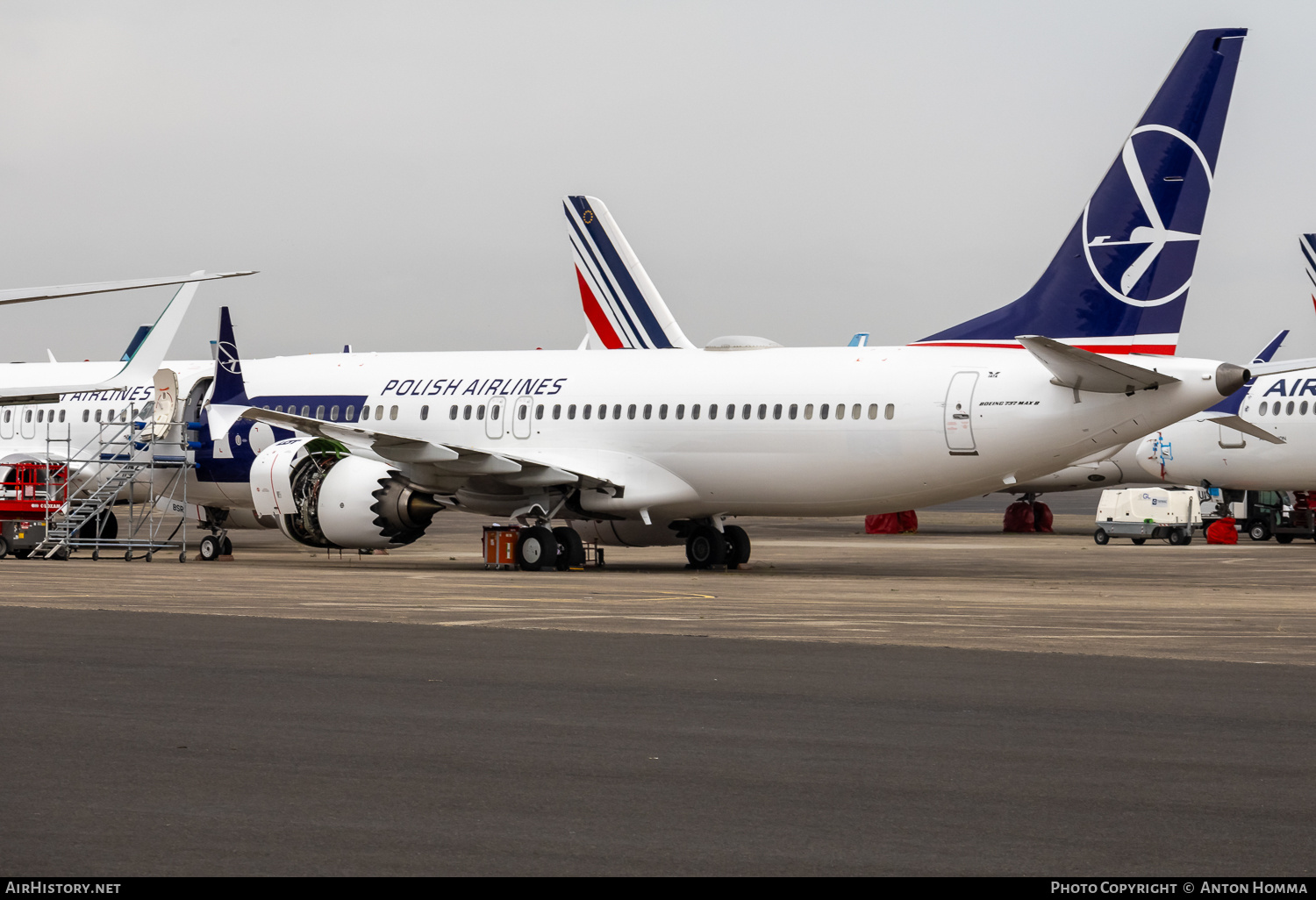 Aircraft Photo of M-ABSR | Boeing 737-8 Max 8 | LOT Polish Airlines - Polskie Linie Lotnicze | AirHistory.net #719393