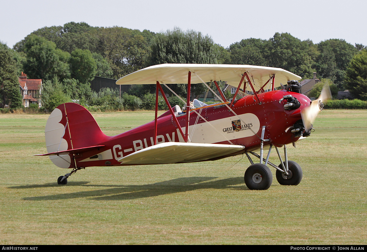Aircraft Photo of G-BUPV | Great Lakes 2T-1A-1 Sport Trainer | AirHistory.net #719397