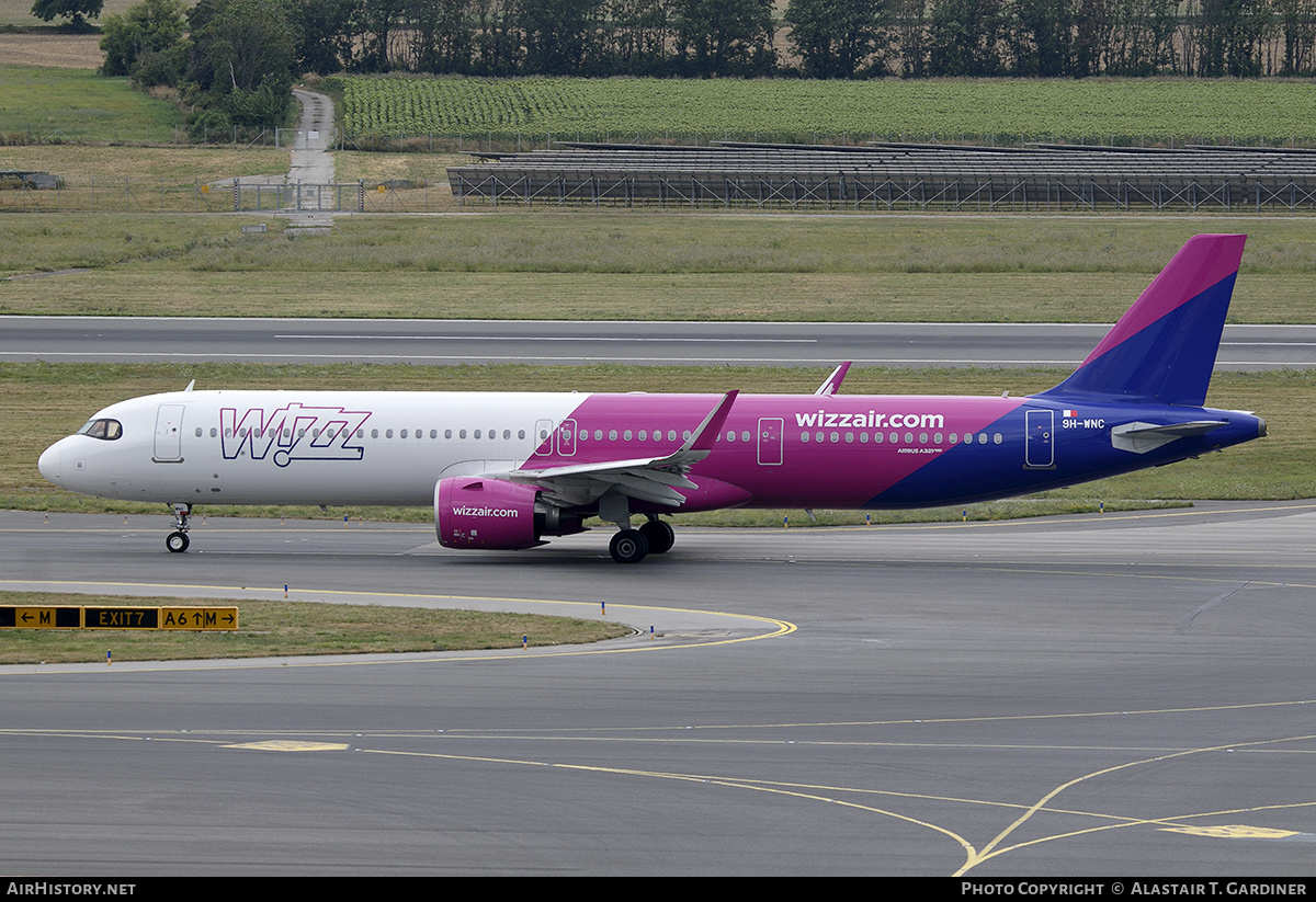Aircraft Photo of 9H-WNC | Airbus A321-271NX | Wizz Air | AirHistory.net #719399