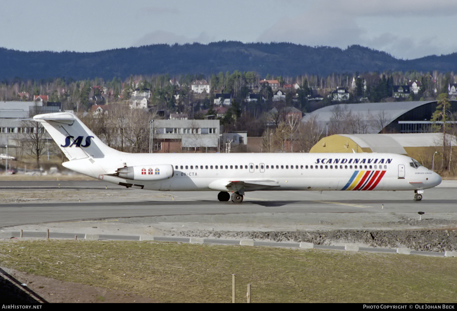Aircraft Photo of OY-CTA | McDonnell Douglas DC-9-51 | Scandinavian Airlines - SAS | AirHistory.net #719407