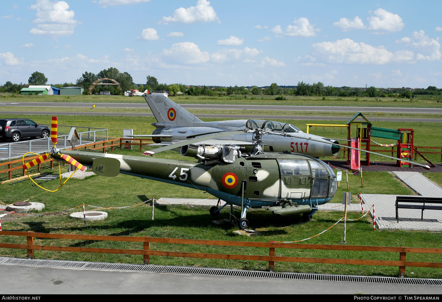 Aircraft Photo of 45 | IAR IAR-316B Alouette III | Romania - Air Force | AirHistory.net #719433