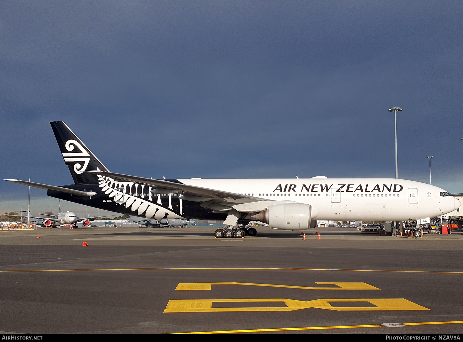 Aircraft Photo of ZK-OKA | Boeing 777-219/ER | Air New Zealand | AirHistory.net #719447