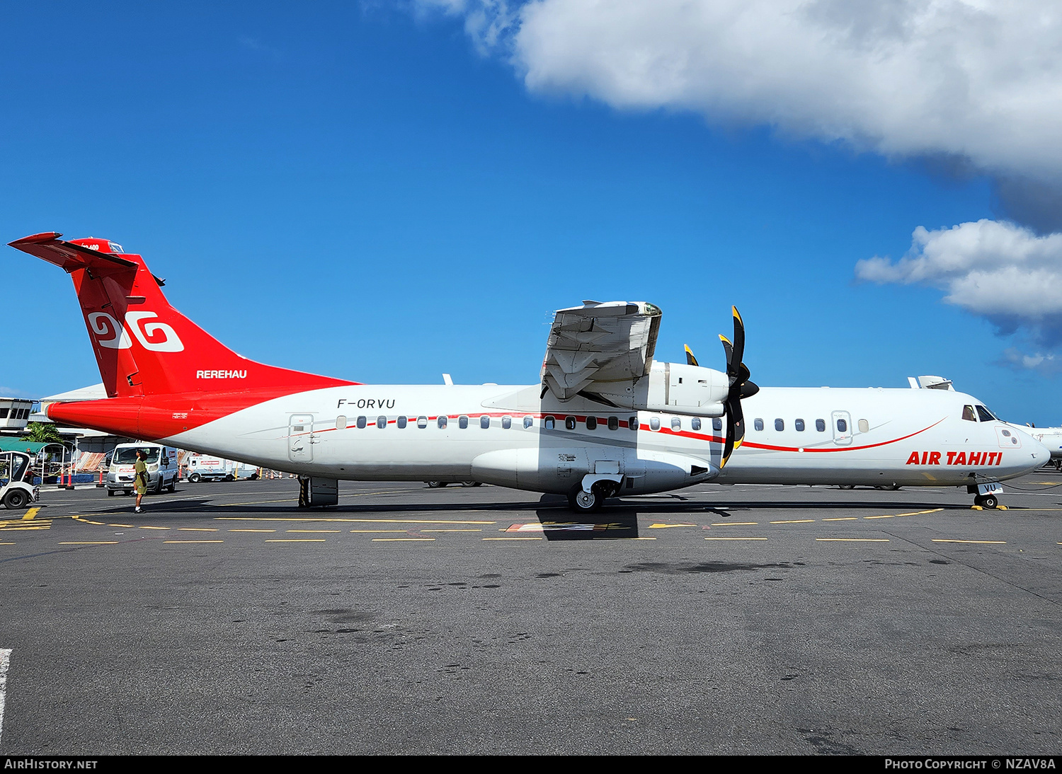 Aircraft Photo of F-ORVU | ATR ATR-72-600 (ATR-72-212A) | Air Tahiti | AirHistory.net #719449