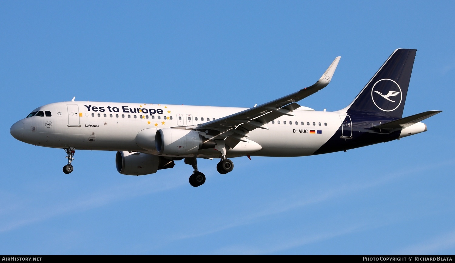 Aircraft Photo of D-AIUC | Airbus A320-214 | Lufthansa | AirHistory.net #719468