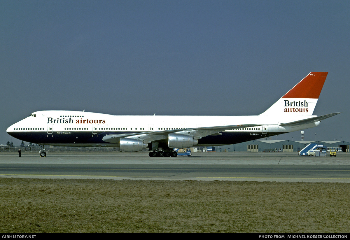 Aircraft Photo of G-BDXL | Boeing 747-236B | British Airtours | AirHistory.net #719471