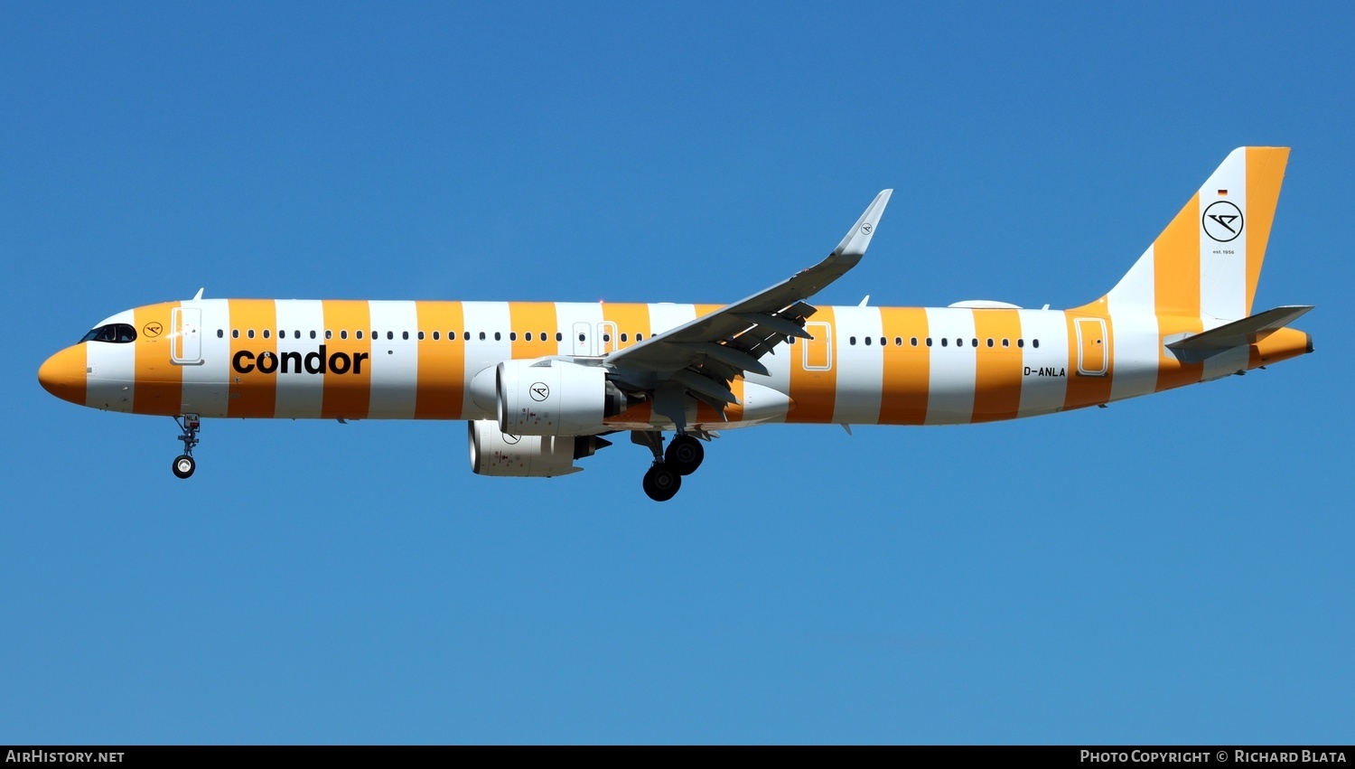 Aircraft Photo of D-ANLA | Airbus A321-271NX | Condor Flugdienst | AirHistory.net #719493