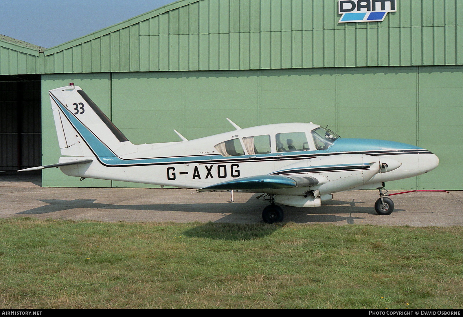 Aircraft Photo of G-AXOG | Piper PA-E23-250 Aztec | AirHistory.net #719501