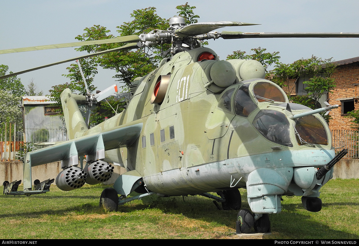 Aircraft Photo of 101 | Mil Mi-24D | Bulgaria - Air Force | AirHistory.net #719523