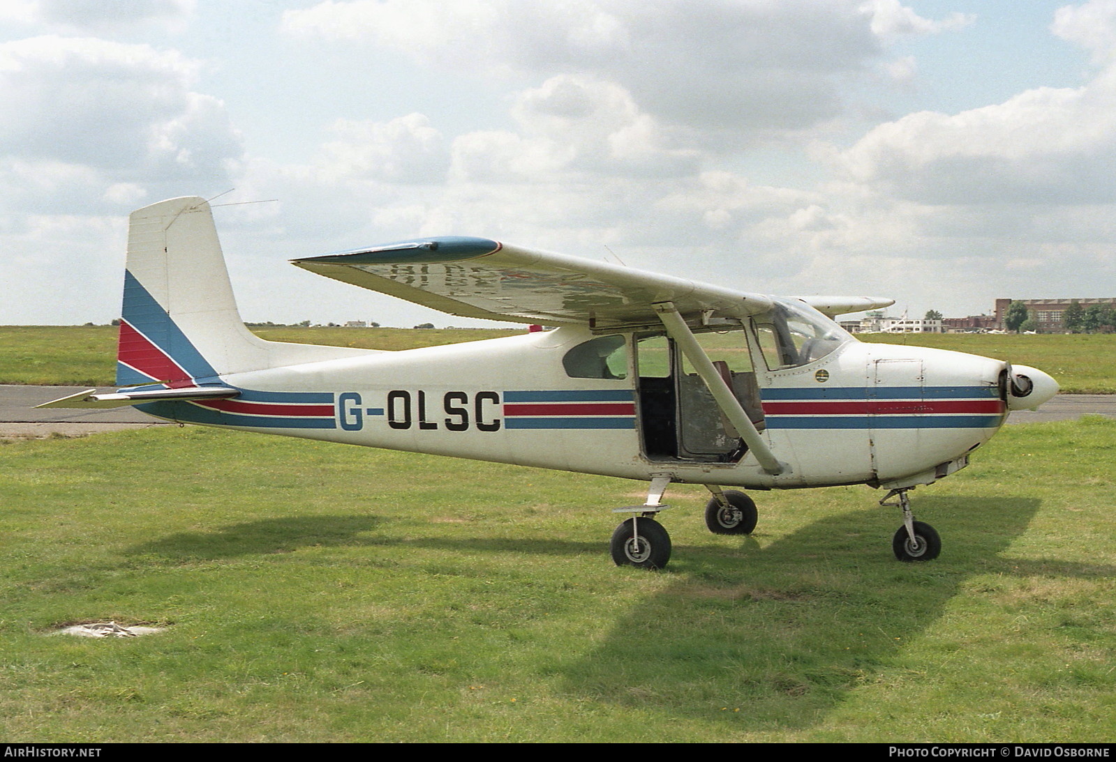 Aircraft Photo of G-OLSC | Cessna 182A Skylane | AirHistory.net #719545