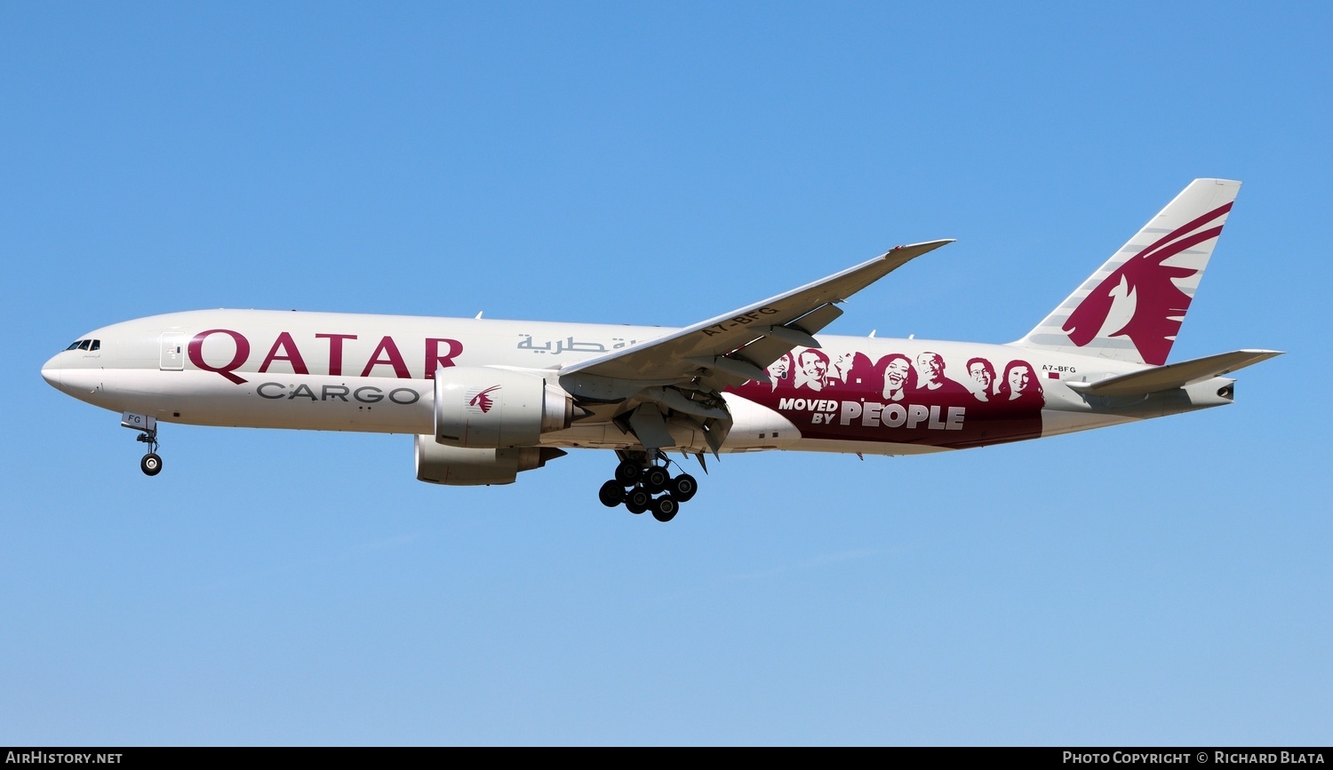 Aircraft Photo of A7-BFG | Boeing 777-FDZ | Qatar Airways Cargo | AirHistory.net #719557