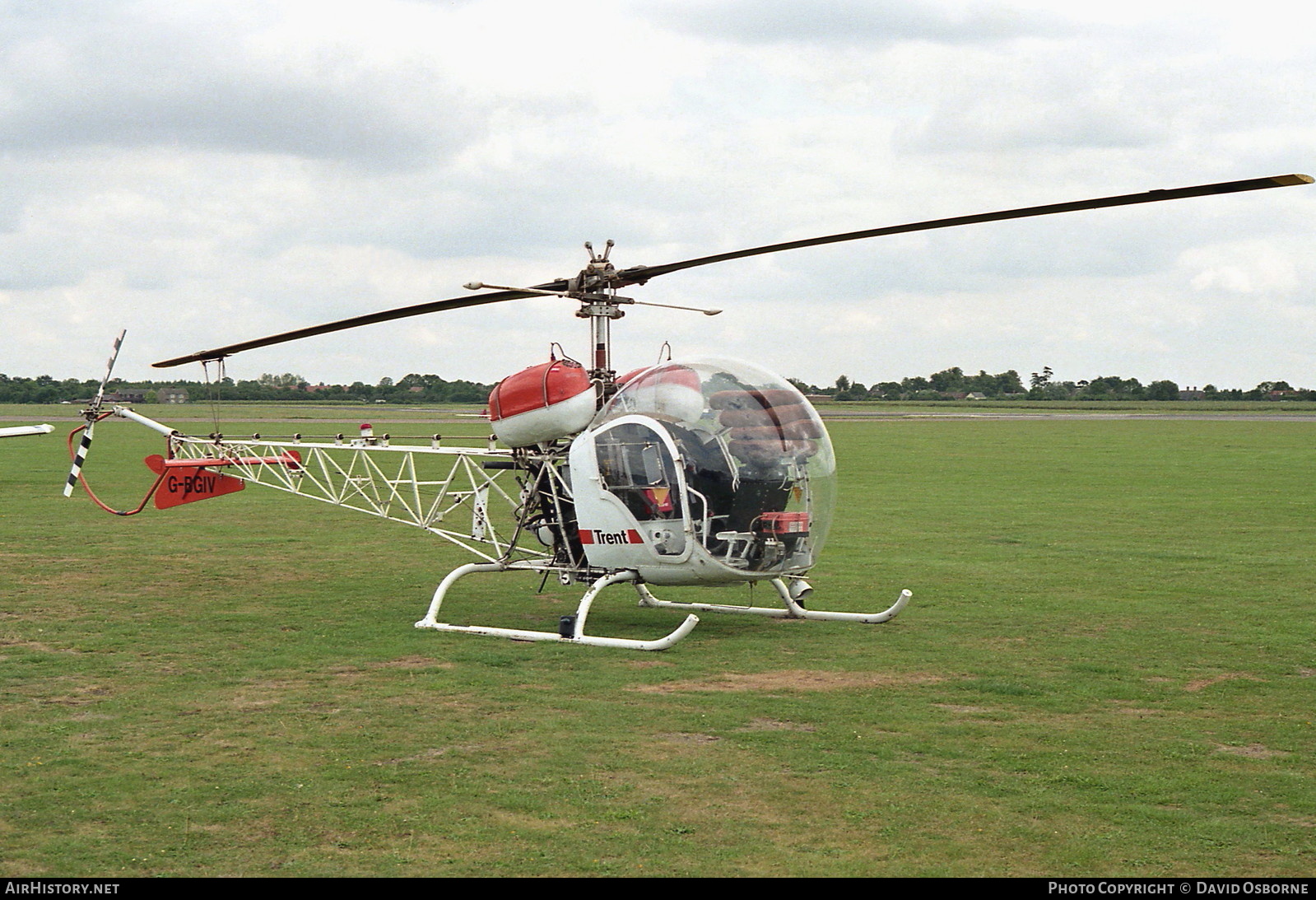 Aircraft Photo of G-BGIV | Bell 47G-5 | Trent Air Services | AirHistory.net #719581