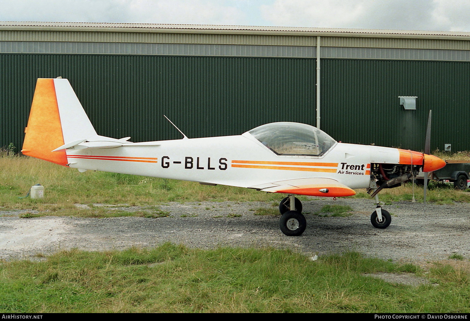 Aircraft Photo of G-BLLS | Slingsby T-67B | Trent Air Services | AirHistory.net #719582