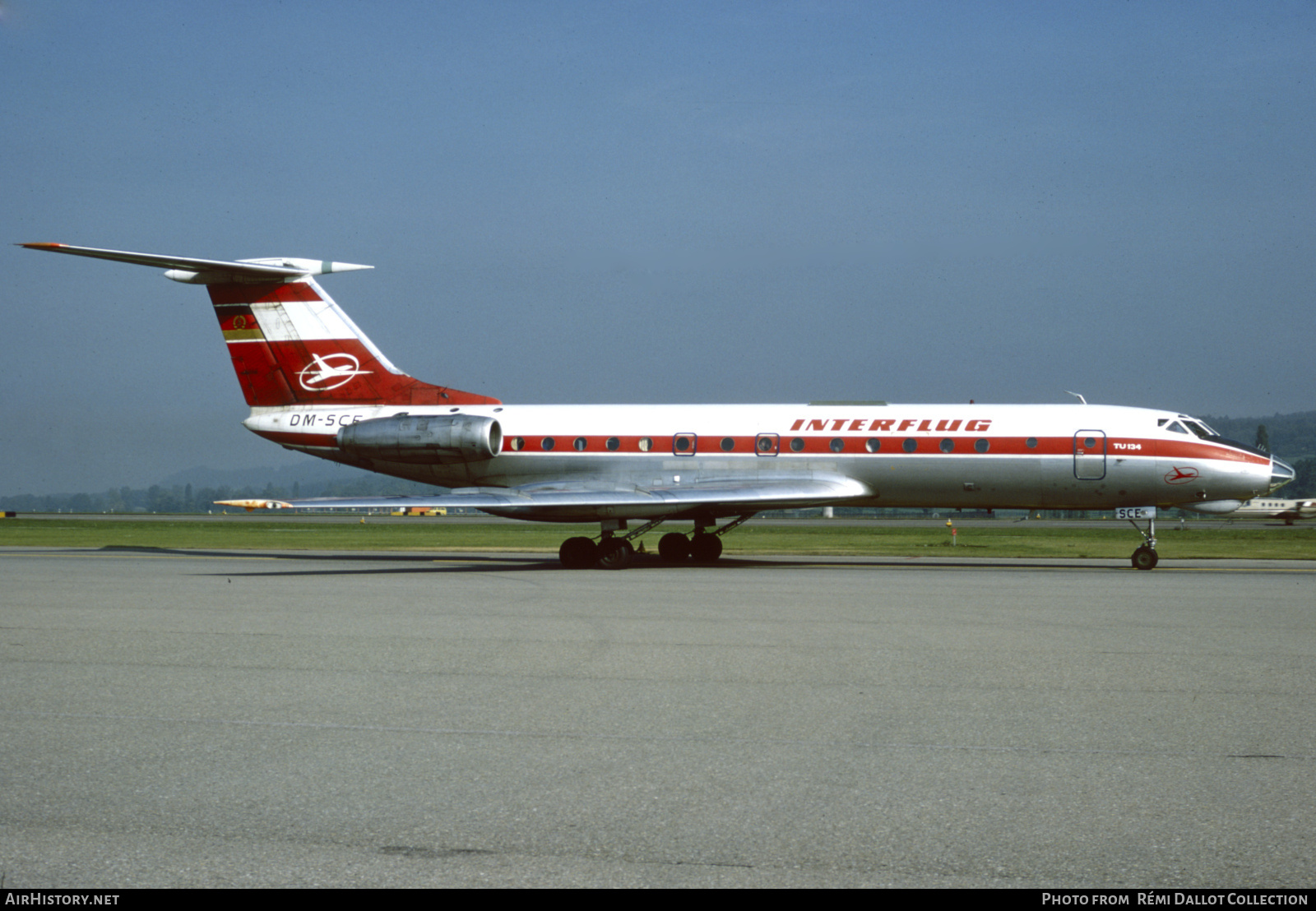 Aircraft Photo of DM-SCE | Tupolev Tu-134 | Interflug | AirHistory.net #719601