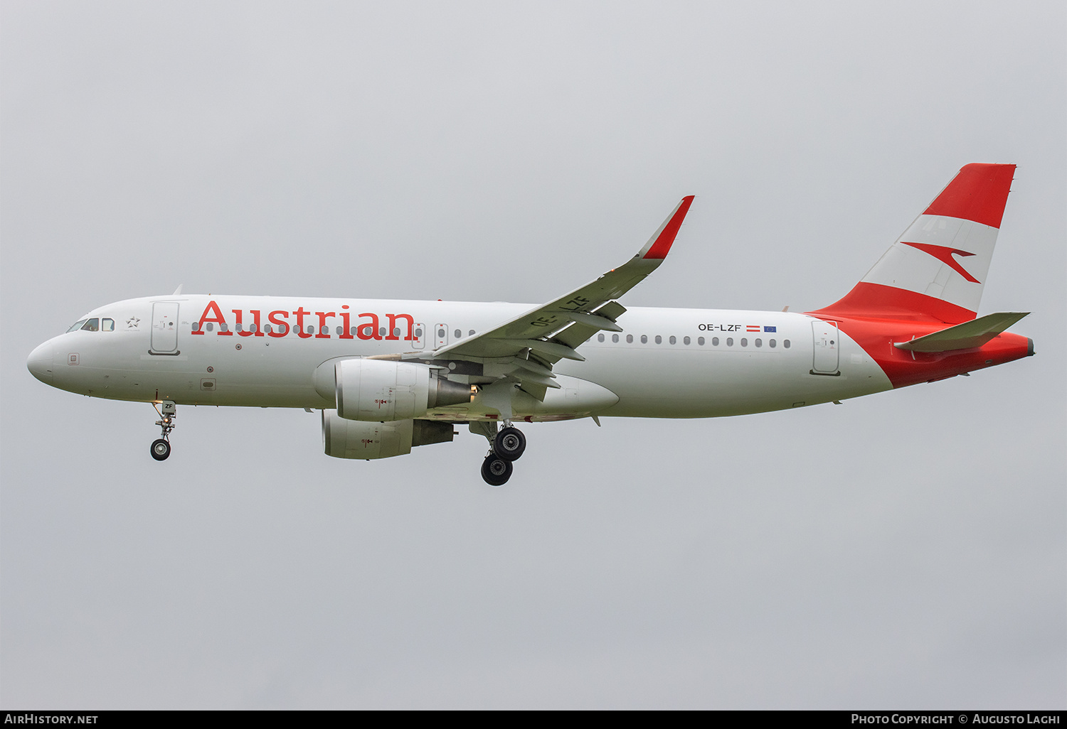 Aircraft Photo of OE-LZF | Airbus A320-214 | Austrian Airlines | AirHistory.net #719607