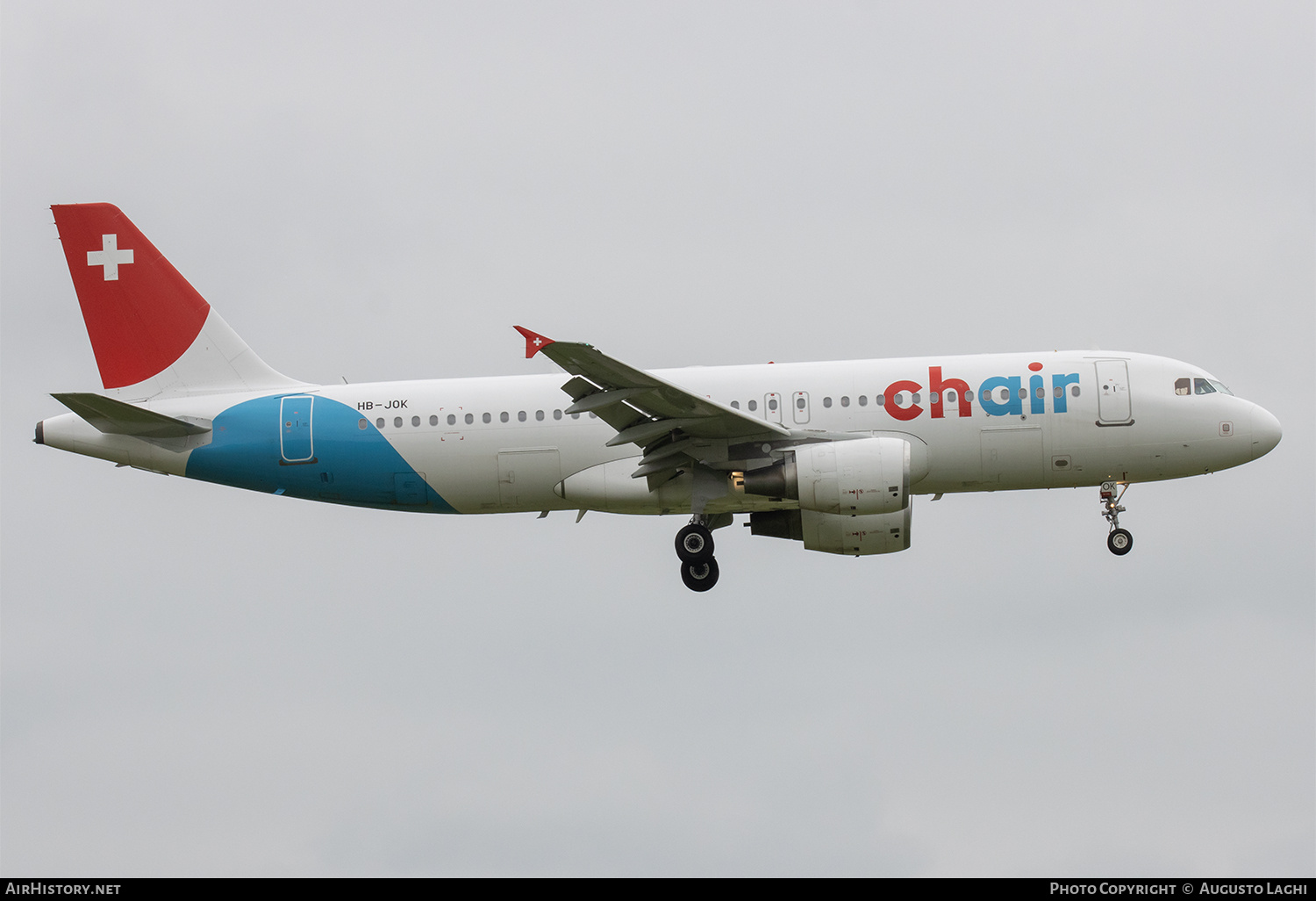 Aircraft Photo of HB-JOK | Airbus A320-214 | Chair Airlines | AirHistory.net #719622