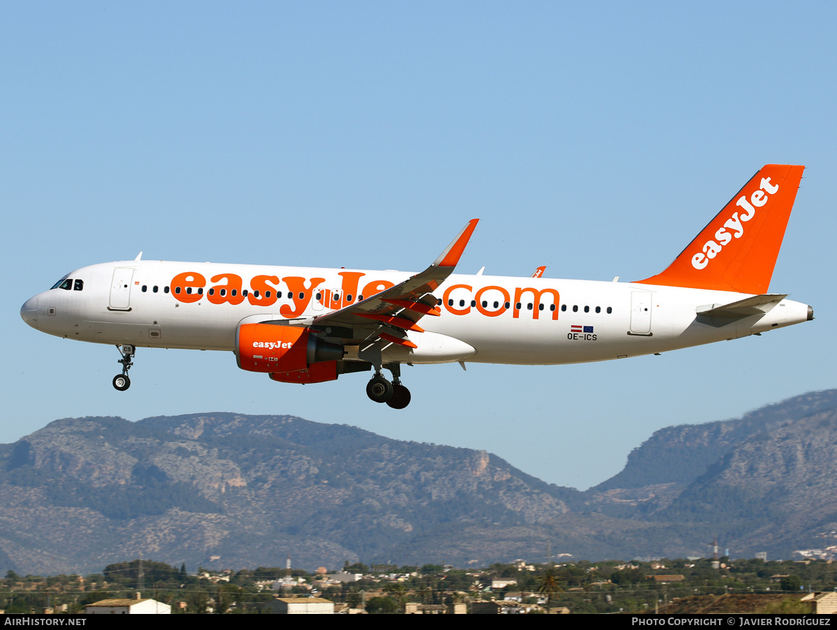 Aircraft Photo of OE-ICS | Airbus A320-214 | EasyJet | AirHistory.net #719623
