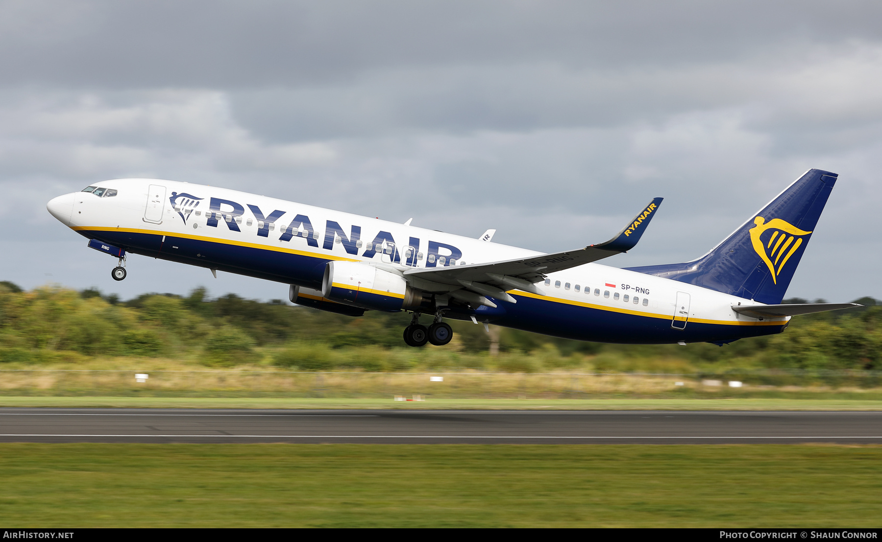 Aircraft Photo of SP-RNG | Boeing 737-8AS | Ryanair | AirHistory.net #719638