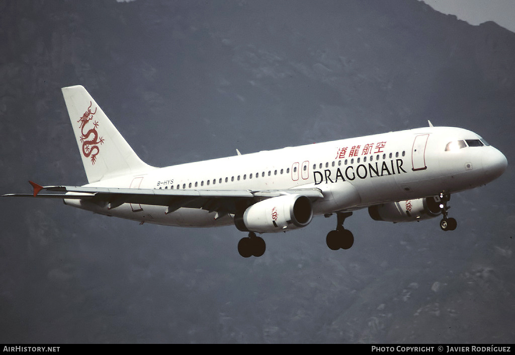 Aircraft Photo of B-HYS | Airbus A320-231 | Dragonair | AirHistory.net #719662